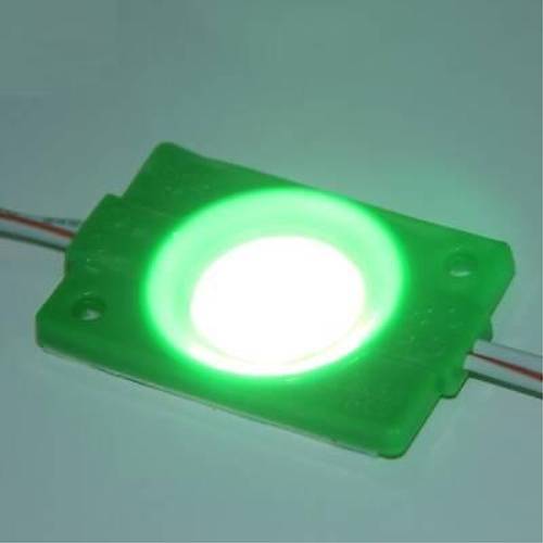 Tekli Su Gerimez Cob Led Modl - Yeil 12V 2.4W