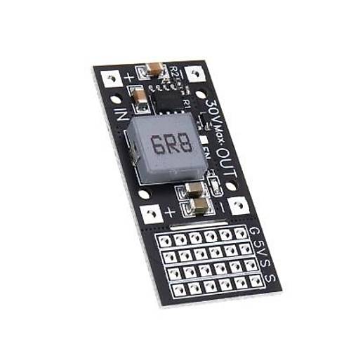 SY8205 7-30V'tan 5V'a 5A Voltaj Düşürücü - Servo Sürücü Güç Kartı