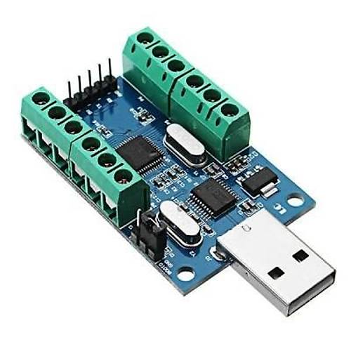 STM32 10 Kanal 12 Bit USB-UART letiim ADC Modl