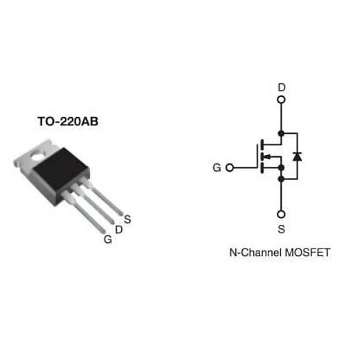 IRLZ44 TO-220 55V 49A Mosfet