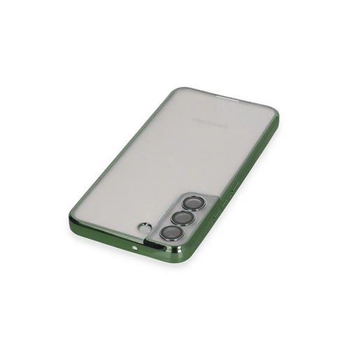 Newface Samsung Galaxy S22 Klf Razer Lensli Silikon - Yeil