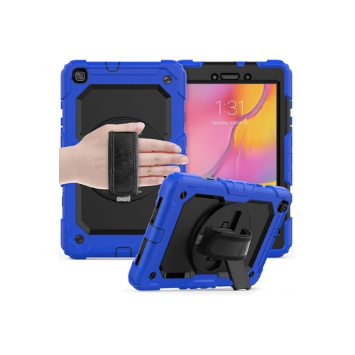 Newface Samsung Galaxy T290 Tab A 8 Klf Pars Tablet Kapak - Mavi