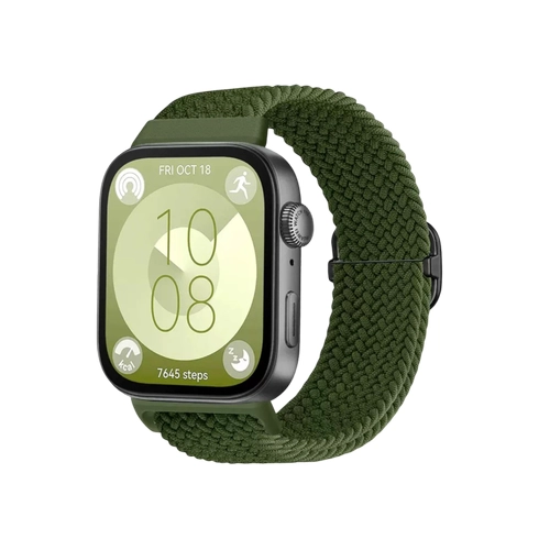 Newface Huawei Fit 4 Star Kordon - Koyu Yeil
