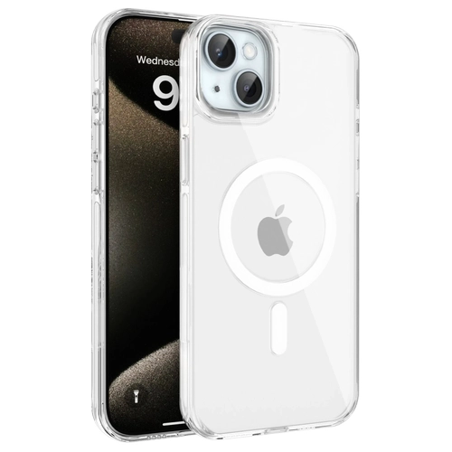 Joko iPhone 15 Gleam PC Sert Magsafe Klf - effaf