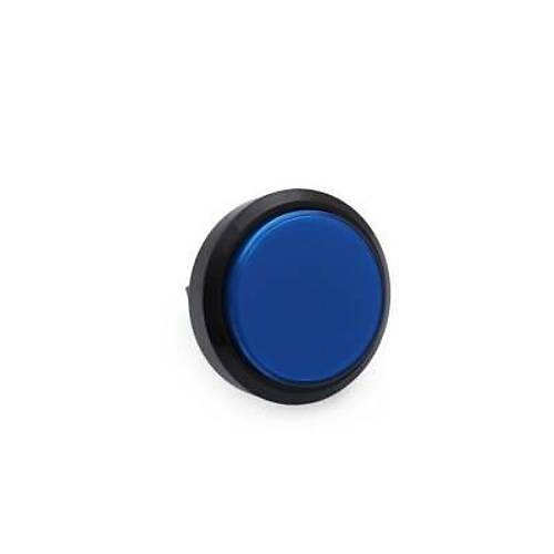 60mm 12V Dz Ikl Oyun Makinesi Butonu - Mavi