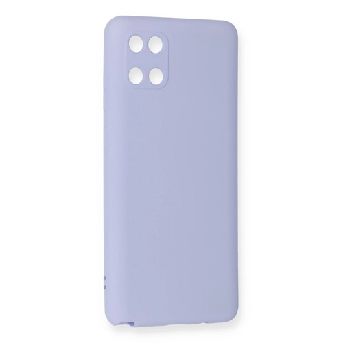 Newface Samsung Galaxy A81 / Note 10 Lite Klf Nano ii Kadife Silikon - Lila