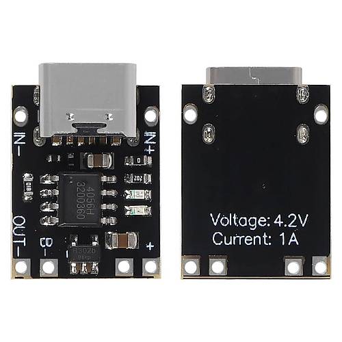 TP4056 Type-C 3.7V Mini arj Devresi Korumal Mod