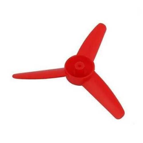 Plastik Pervane 80mm - Krmz
