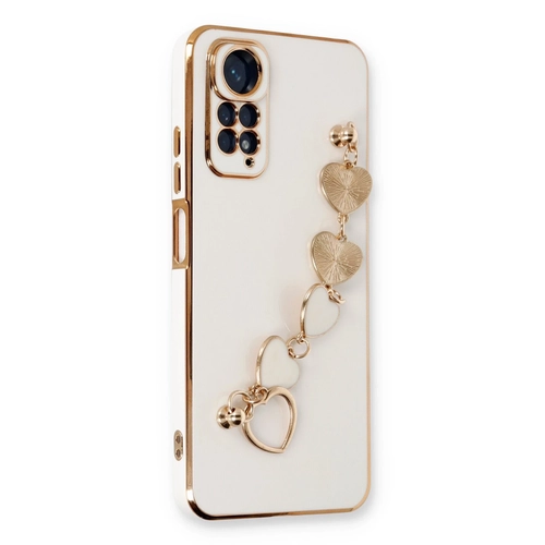 Newface Xiaomi Redmi Note 11 Klf Esila Silikon - Beyaz