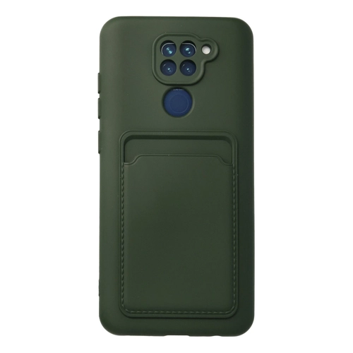 Newface Xiaomi Redmi Note 9 Klf Kelvin Kartvizitli Silikon - Koyu Yeil