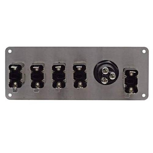 4'l ON-OFF Toggle Switch Panel - Motor Start Butonlu