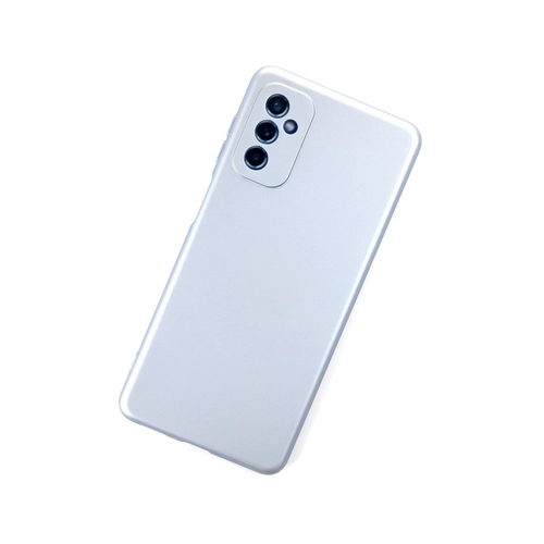 Newface Samsung Galaxy M52 5G Klf Nano ii Kadife Silikon - Sky Blue