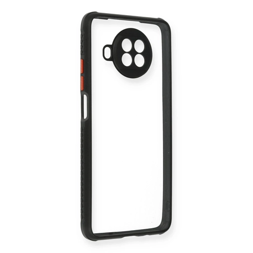 Newface Xiaomi Redmi Note 9 Pro 5G Klf Miami effaf Silikon - Siyah