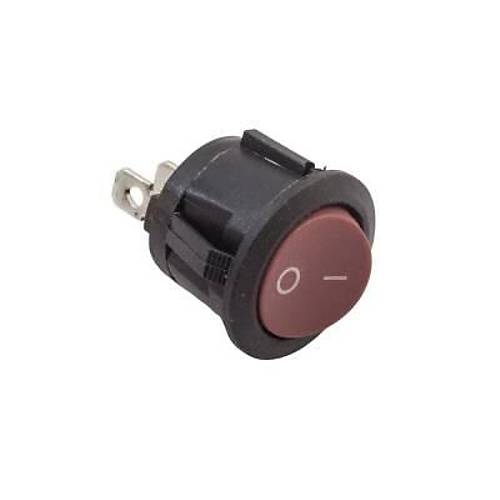 KCD1-2 ON-OFF Anahtar 2 Pin Krmz