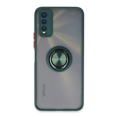 Newface Vivo Y11S Klf Montreal Yzkl Silikon Kapak - Yeil