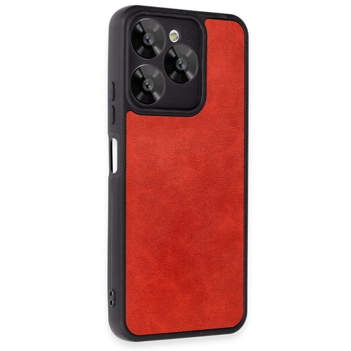 Newface General Mobile Era 50 Klf Aras Deri Kapak - Krmz