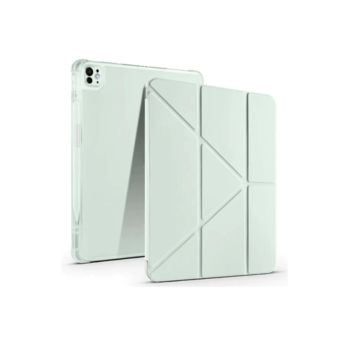 Newface iPad Pro 13 (2024) Klf Kalemlikli Mars Tablet Klf - Ak Yeil