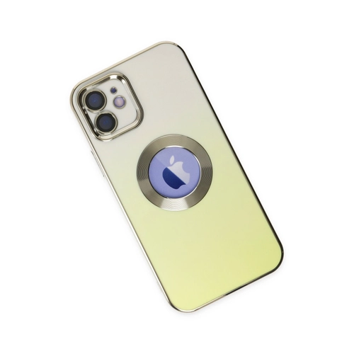 Newface iPhone 12 Kılıf Best Silikon - Sarı