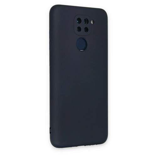 Newface Xiaomi Redmi Note 9 Klf Nano ii Kadife Silikon - Lacivert