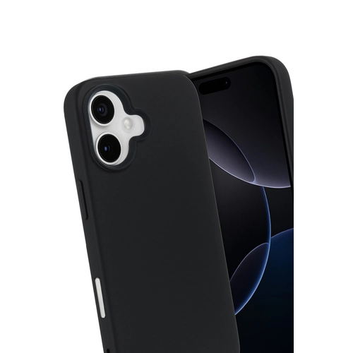 Newface Apple iPhone 17 Nano ii Kadife Silikon - Siyah