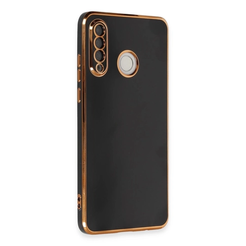 Newface Huawei P30 Lite Klf Volet Silikon - Siyah