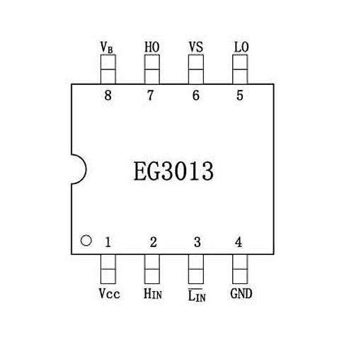 EG3013 SOIC-8 Half-Bridge Driver Entegresi