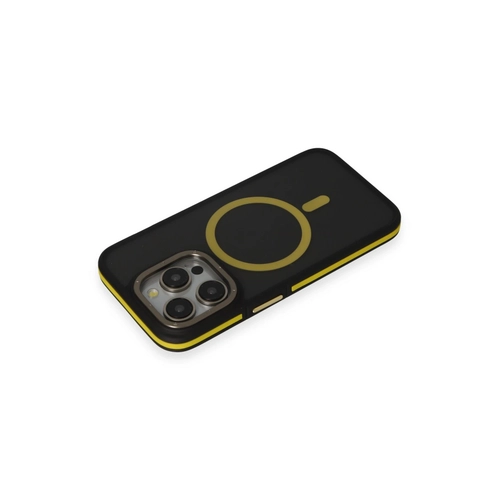 Joko iPhone 14 Pro Klf Rocky Magsafe Kapak - Siyah-Sar