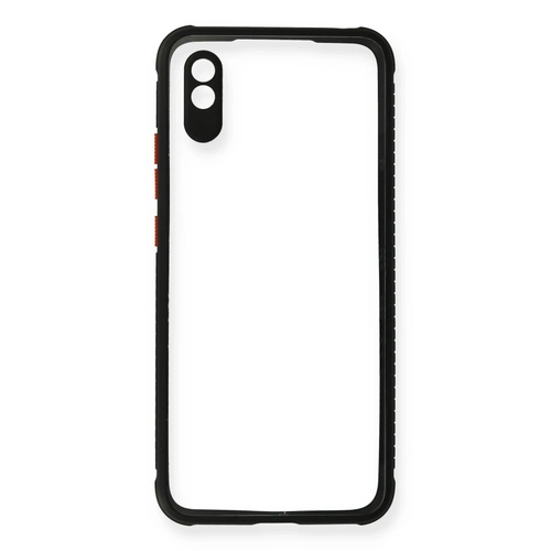 Newface Xiaomi Redmi 9A Klf Miami effaf Silikon - Siyah