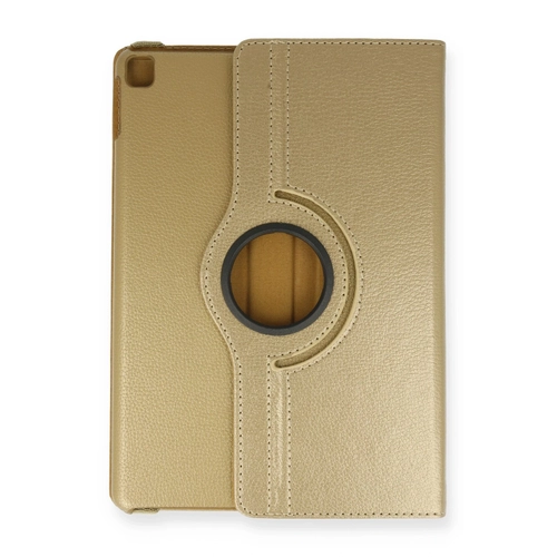 Newface iPad 10.2 (7.nesil) Klf 360 Tablet Deri Klf - Gold