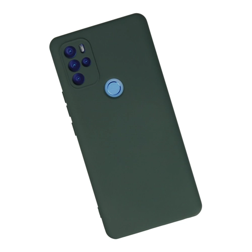 Newface General Mobile GM 21 Pro Klf Nano ii Kadife Silikon - Koyu Yeil
