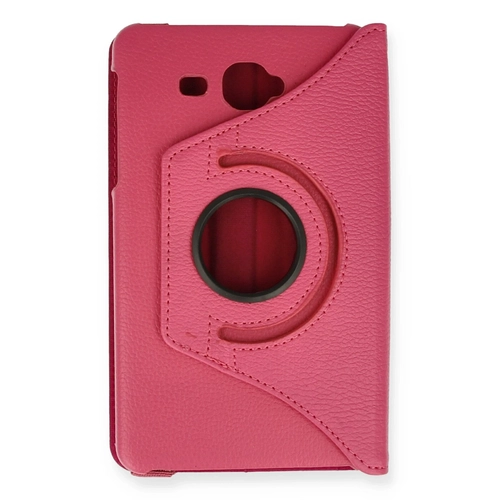 Newface Samsung Galaxy T280 Tab A 7 Klf 360 Tablet Deri Klf - Pembe