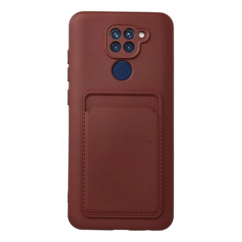 Newface Xiaomi Redmi Note 9 Klf Kelvin Kartvizitli Silikon - Bordo