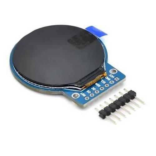 GC9A01 1.28'' 240x240 Oled Grafik Lcd Ekran - Yuvarlak PCB