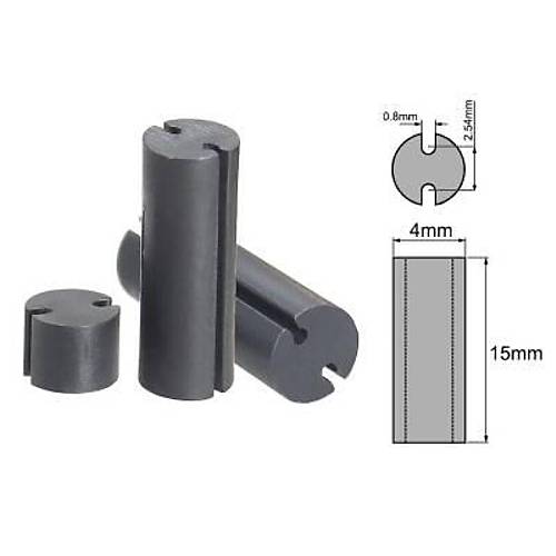 4x15mm Led Distans (Standoff) - Siyah