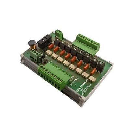 SSR-08 2A 8 Kanal SSR Rle Modl - Ray Montajl