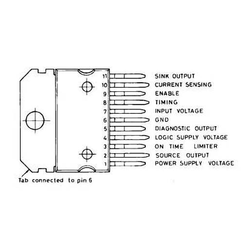 L294 Switch Mod Solenoid Sürücü Entegresi
