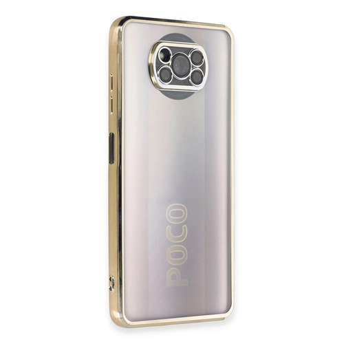 Newface Xiaomi Pocophone X3 Pro Klf Razer Lensli Silikon - Gold