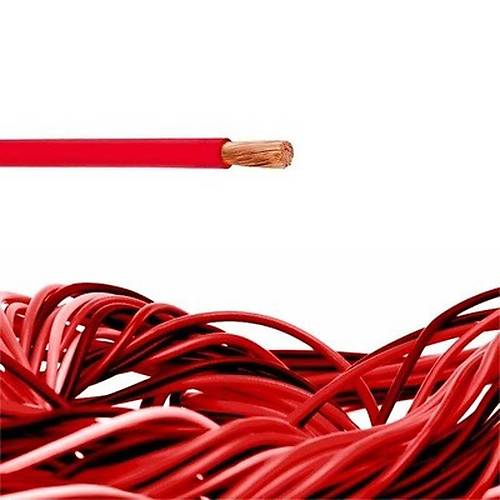 0,35 mm NYAF Kablo Krmz  (1 metre)