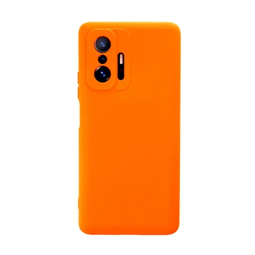 Newface Xiaomi Mi 11T Pro Klf Nano ii Kadife Silikon - Turuncu
