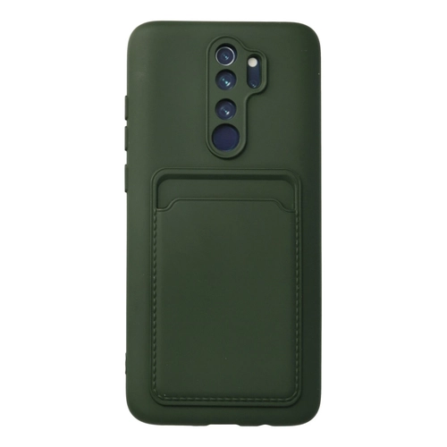 Newface Xiaomi Redmi Note 8 Pro Klf Kelvin Kartvizitli Silikon - Koyu Yeil