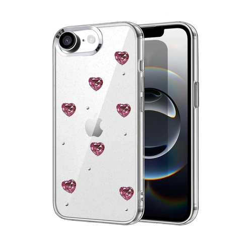 Newface Apple iPhone 16E Fiyonk Desenli Kapak - Desen 7