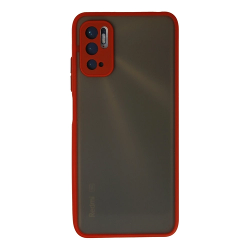 Newface Xiaomi Redmi Note 10 5G Klf Montreal Silikon Kapak - Krmz