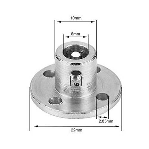 6mm Motor Balant Aparat - Alminyum Gbek