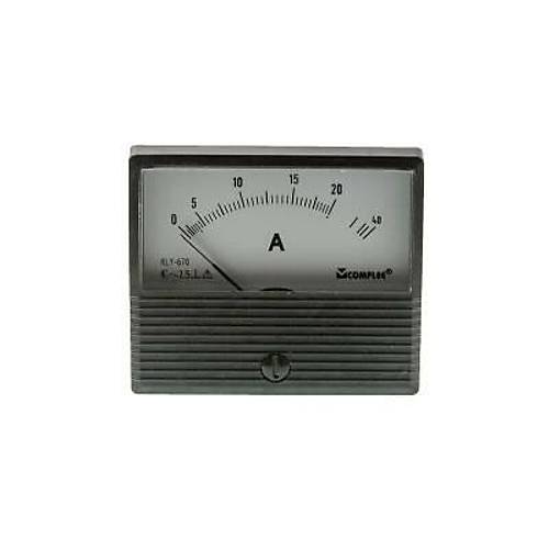 20A Analog Ampermetre - Panel Tipi l Aleti KLY-T670