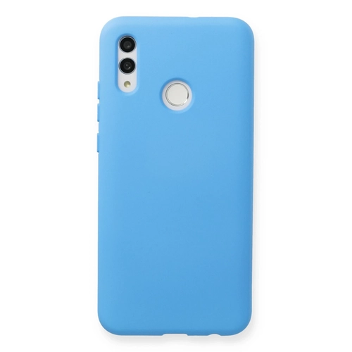 Newface Huawei P Smart 2019 Klf Nano ii Kadife Silikon - Mavi