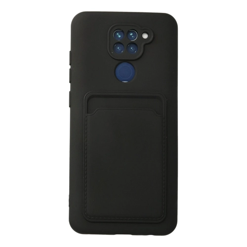 Newface Xiaomi Redmi Note 9 Klf Kelvin Kartvizitli Silikon - Siyah
