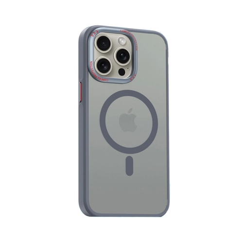 Movenchy iPhone 14 Pro Max Klf Radyant Magsafe Kapak - Titan Gri