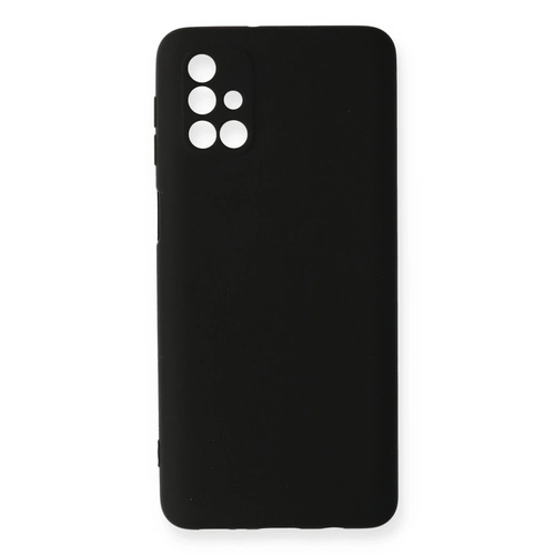 Newface Samsung Galaxy M31S Klf Nano ii Kadife Silikon - Siyah