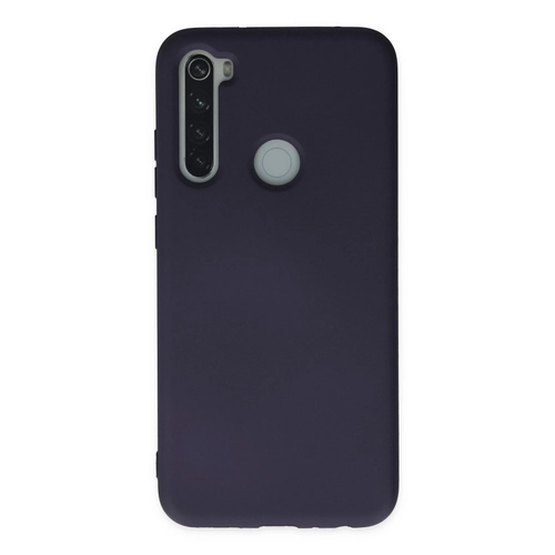 Newface Xiaomi Redmi Note 8 Klf Nano ii Kadife Silikon - Lacivert
