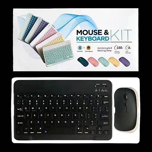 Divex Bluetooth Balantl arjl Mouse Klavye Seti SiyahDK-10